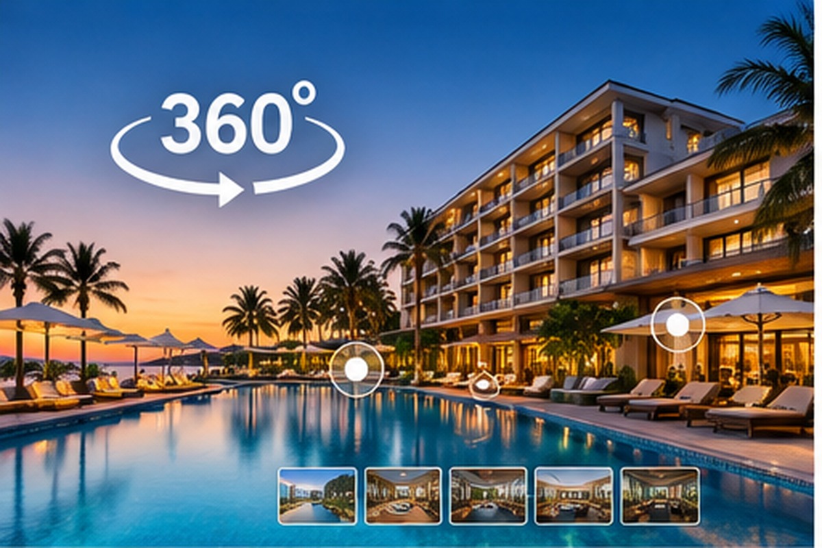 Hình minh họa dự án VR Tour resort