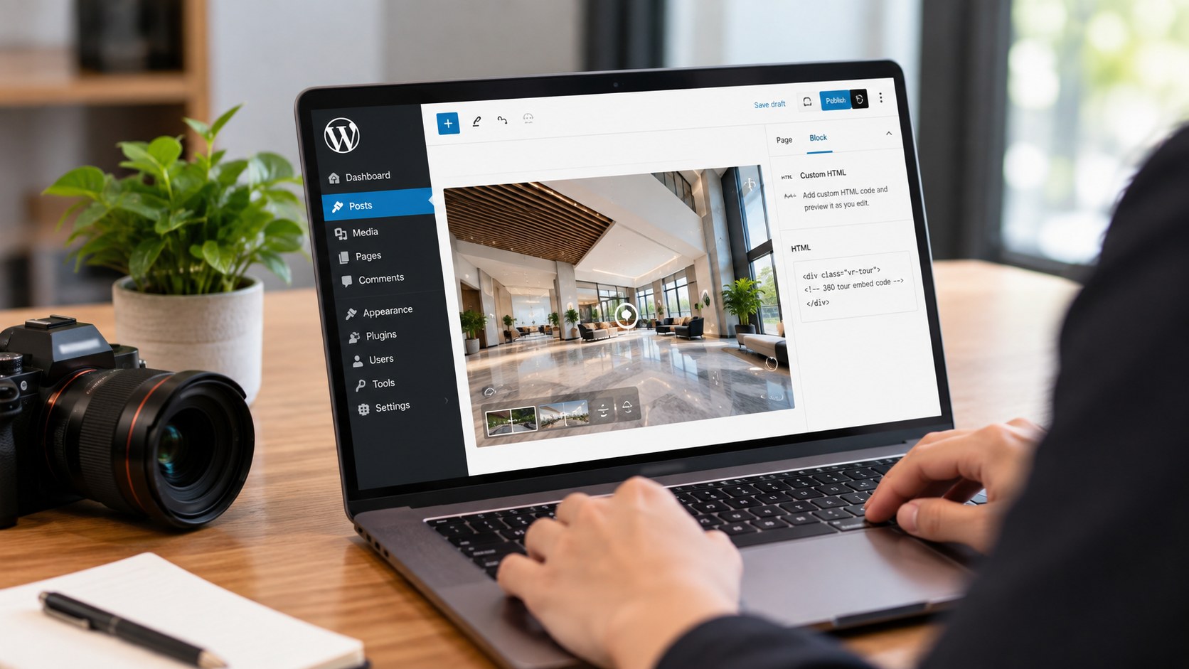 Tích hợp VR Tour 360 vào website giúp khách hàng ở lại trang lâu hơn gấp 3-5 lần
