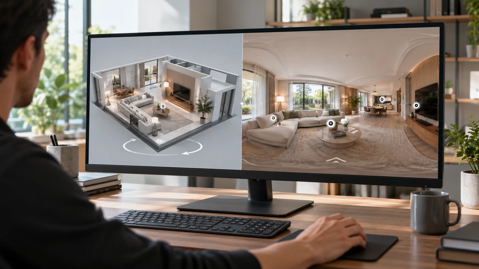 Độ chân thực của ảnh chụp Panorama 360 độ từ công trình thật mang lại sự tin cậy tuyệt đối