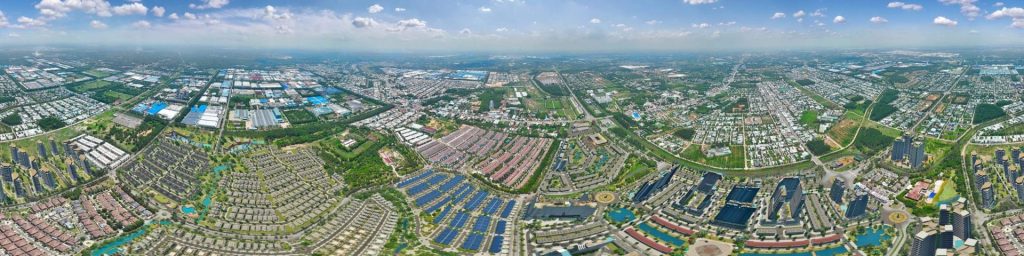 Toàn cảnh 360° EcoLakes trải phẳng