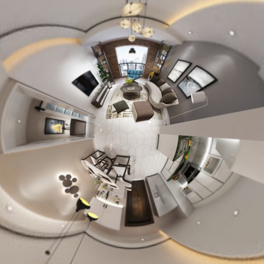 Little planet 360°: Căn hộ Vinhomes Central Park