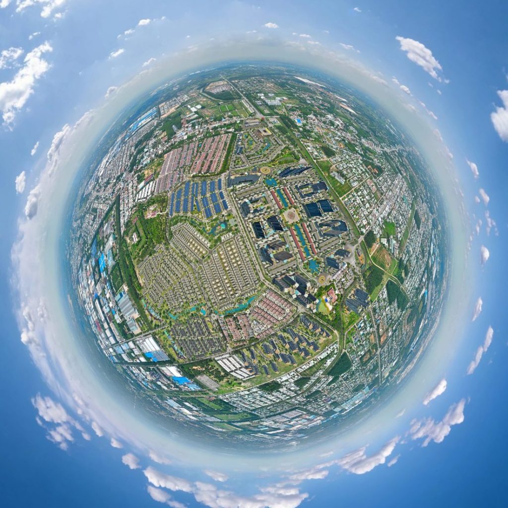 Little planet 360°: EcoLakes Mỹ Phước