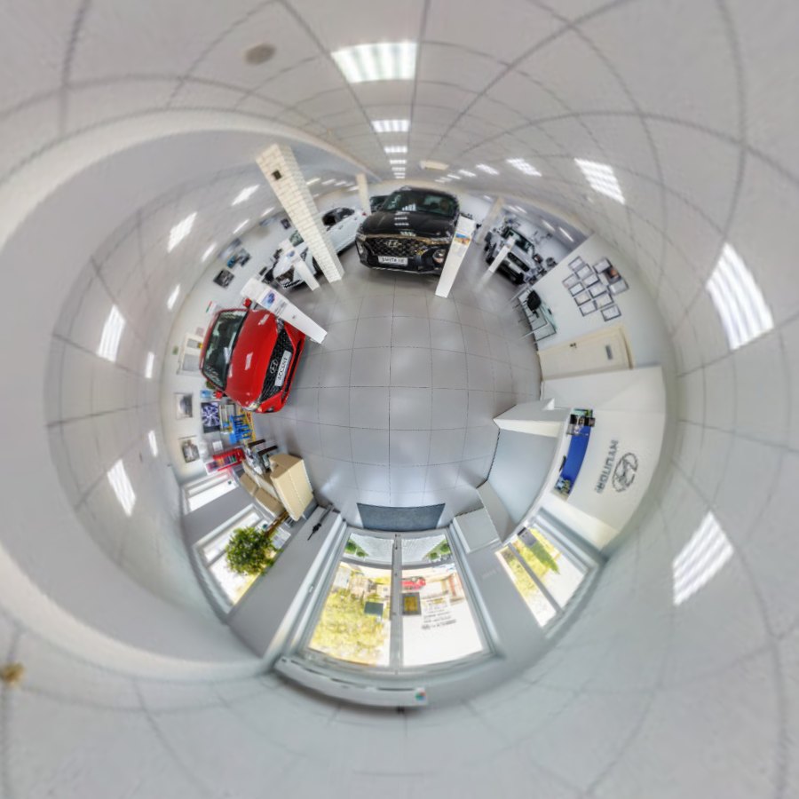 Little planet 360°: Virtual Showroom ô tô