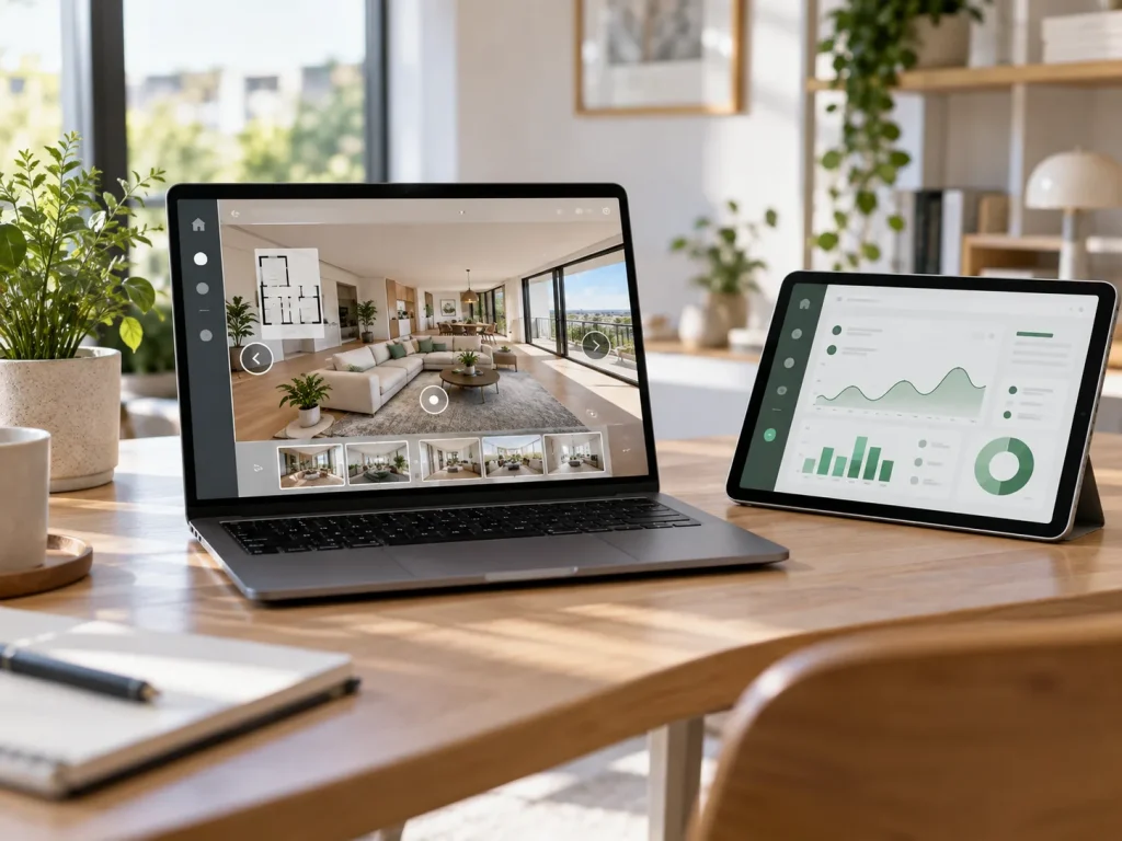 Tour 360 nhúng website và bảng số liệu lượt xem