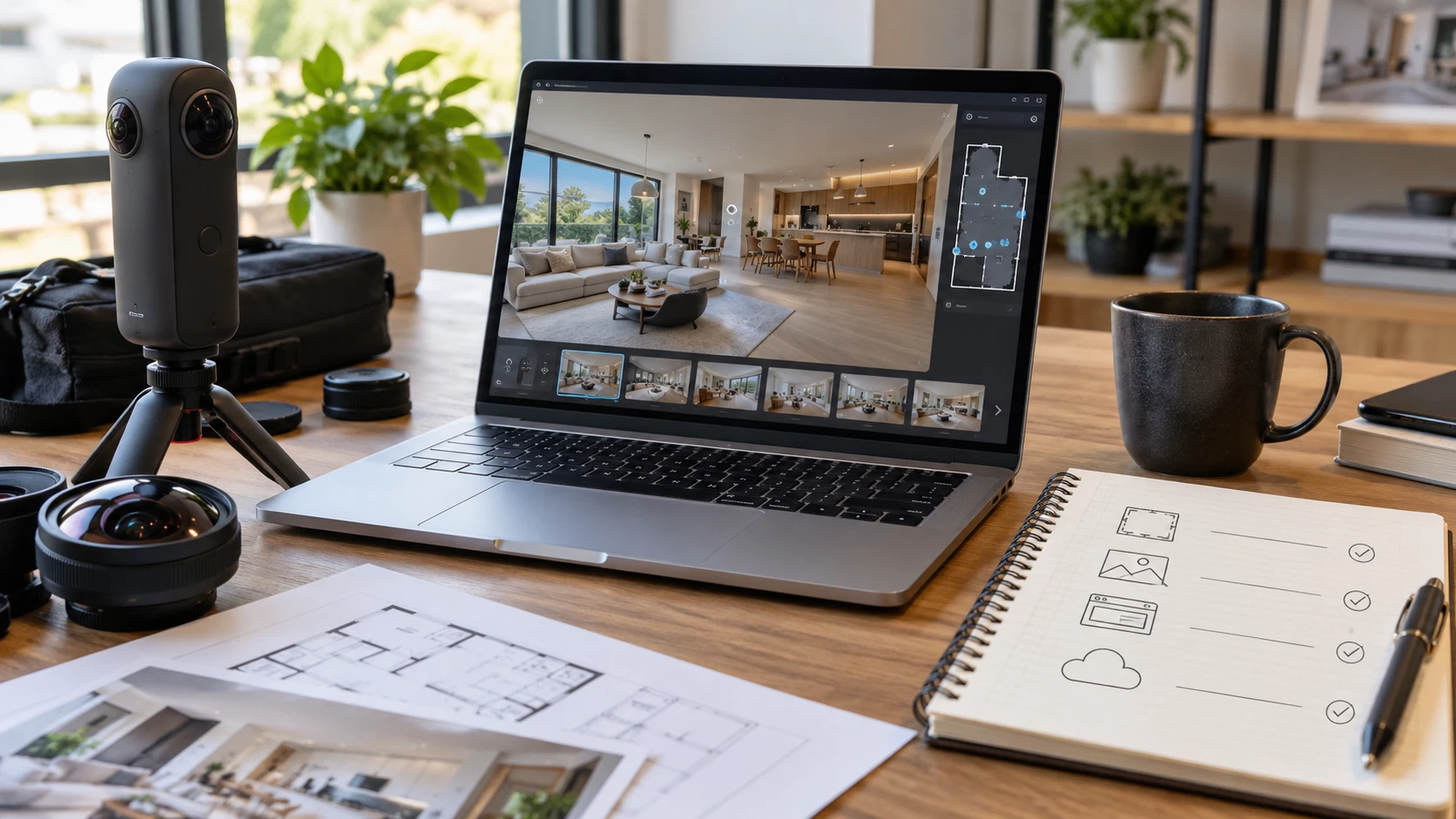 Bảng phân tích các yếu tố cấu thành chi phí sản xuất một dự án Virtual Tour 360 độ