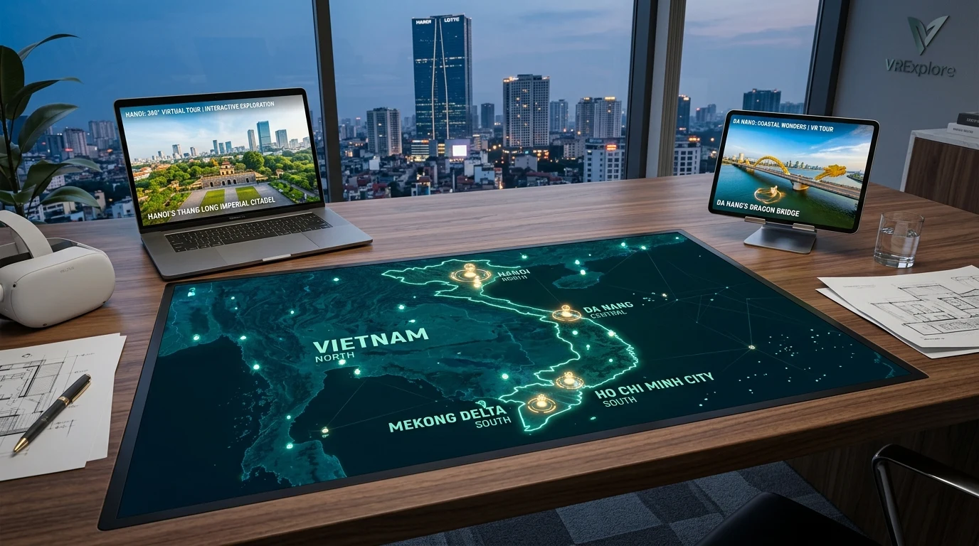 Hành trình 100 công trình vr tour 360vr phú digital số hóa không gian việt