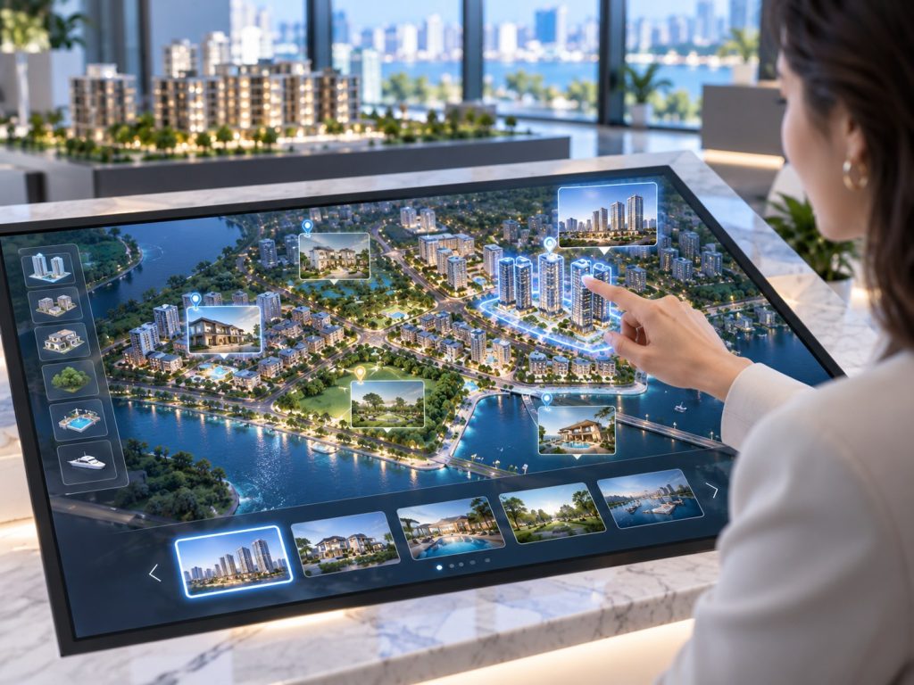 Sa bàn số dự án bất động sản