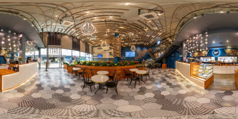 VR Tour không gian cafe nhà hàng