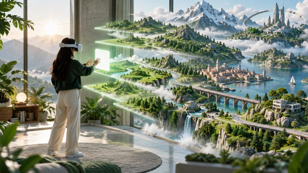 AI tạo thế giới ảo: World Models và môi trường VR sinh tự động