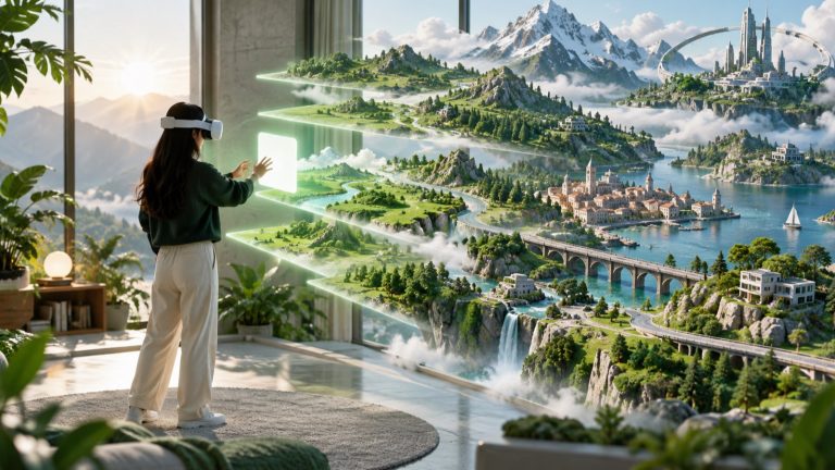 AI tạo thế giới ảo: World Models và môi trường VR sinh tự động