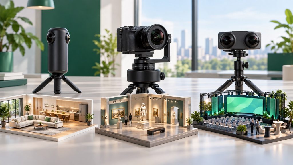 Camera 360 và thiết bị quay VR: Chọn đúng cho từng loại dự án