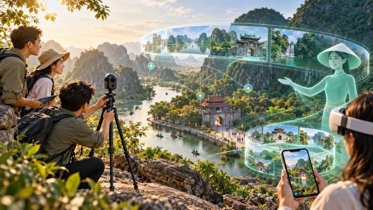 Số hóa điểm đến du lịch bằng XR và AI: Lộ trình cho địa phương và doanh nghiệp