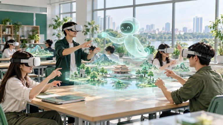 Lớp học thực tế ảo và gia sư AI: Tương lai giáo dục