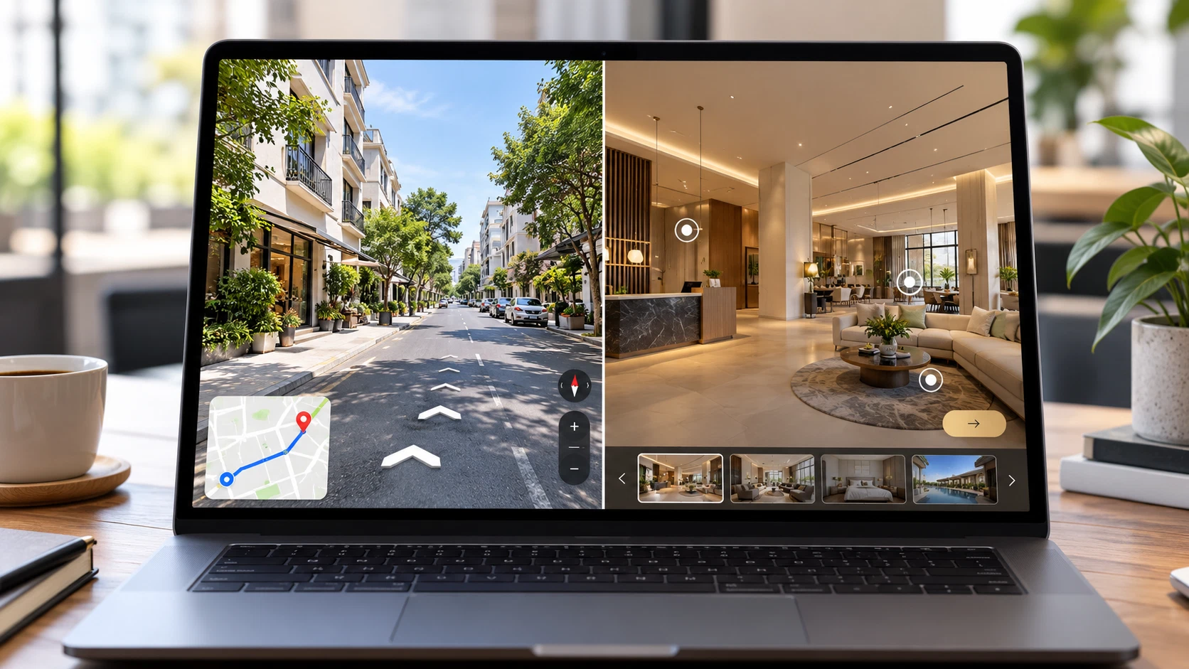 Bảng so sánh chuyên sâu giữa Virtual Tour độc lập và Google Street View trên Google Maps