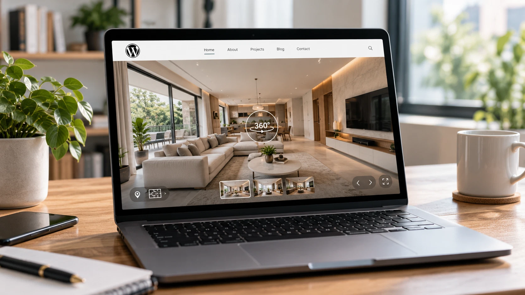 Quy trình nhúng Virtual Tour 360 độ vào website WordPress an toàn và tối ưu tốc độ